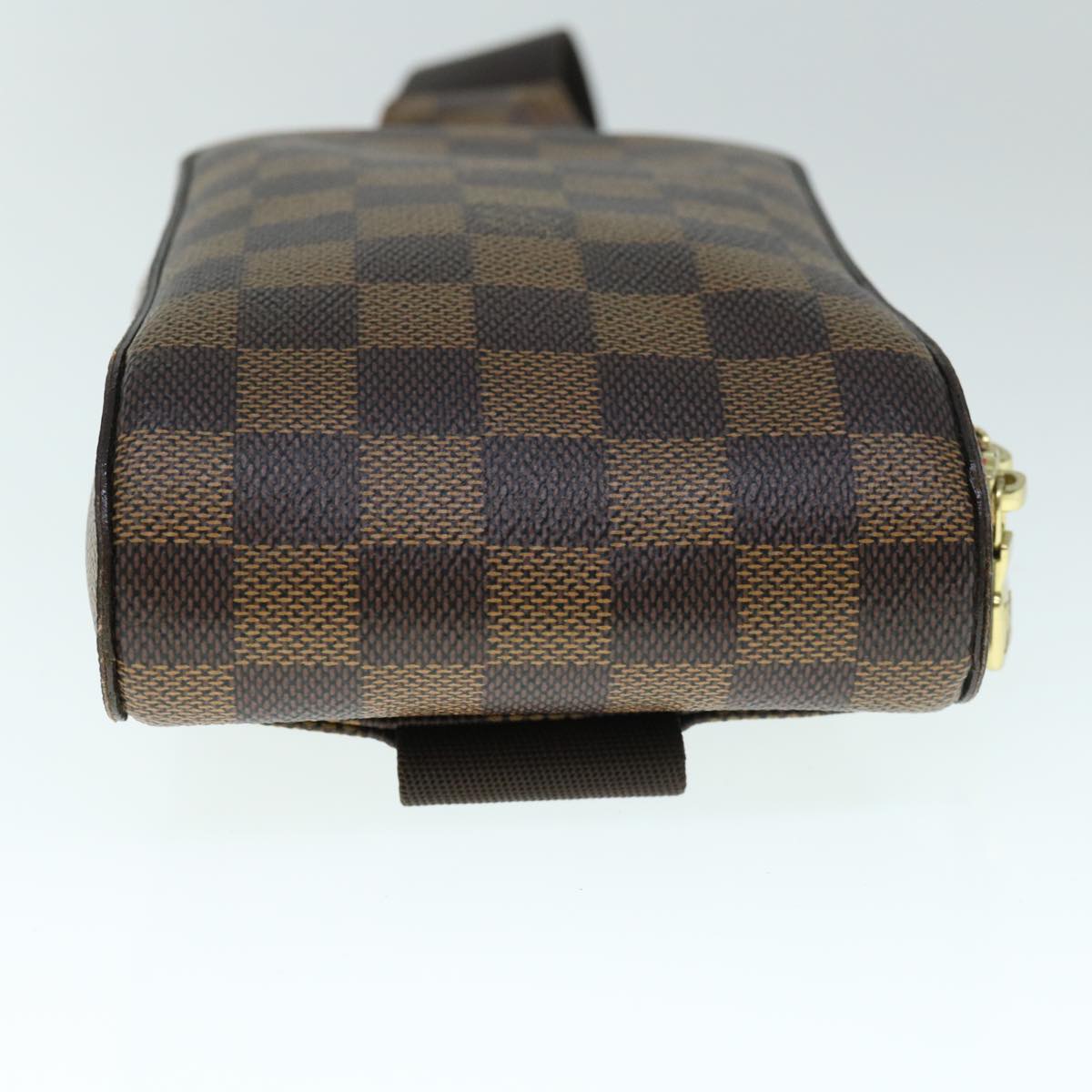 Louis Vuitton Geronimos Brown Canvas Shoulder Bag