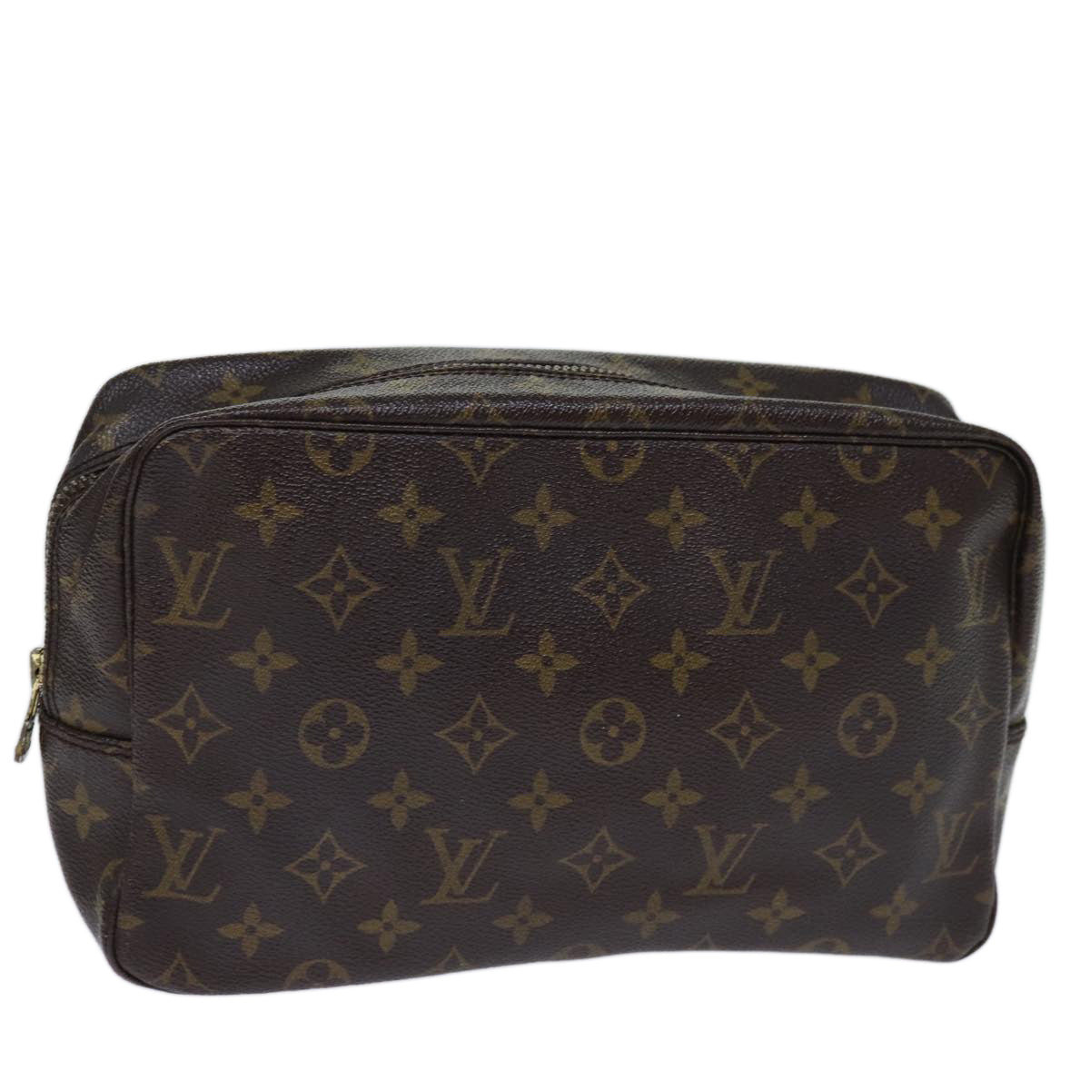 Louis Vuitton Trousse de Toilette Brown Canvas Clutch Bag