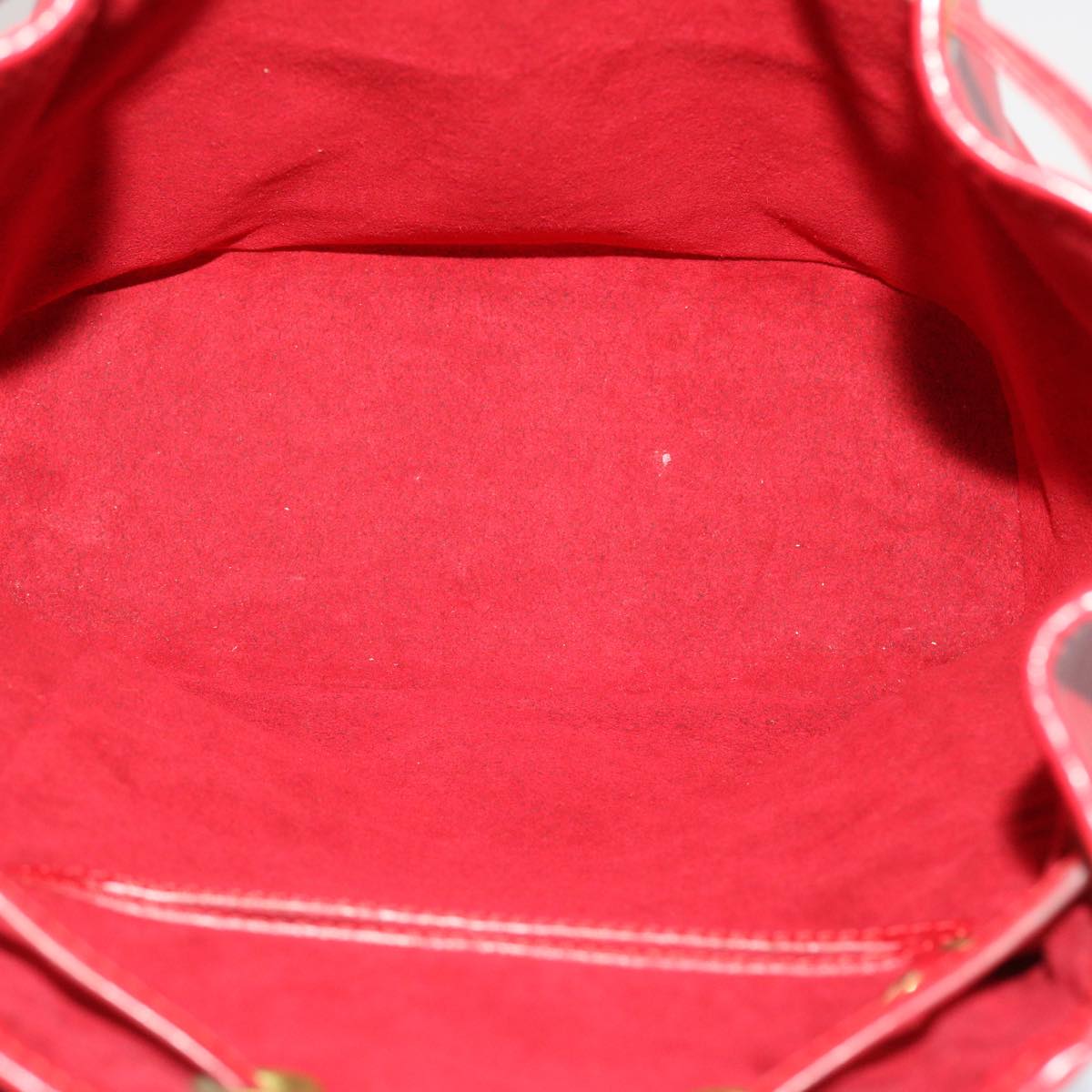 Louis Vuitton Montsouris Red Leather Backpack Bag