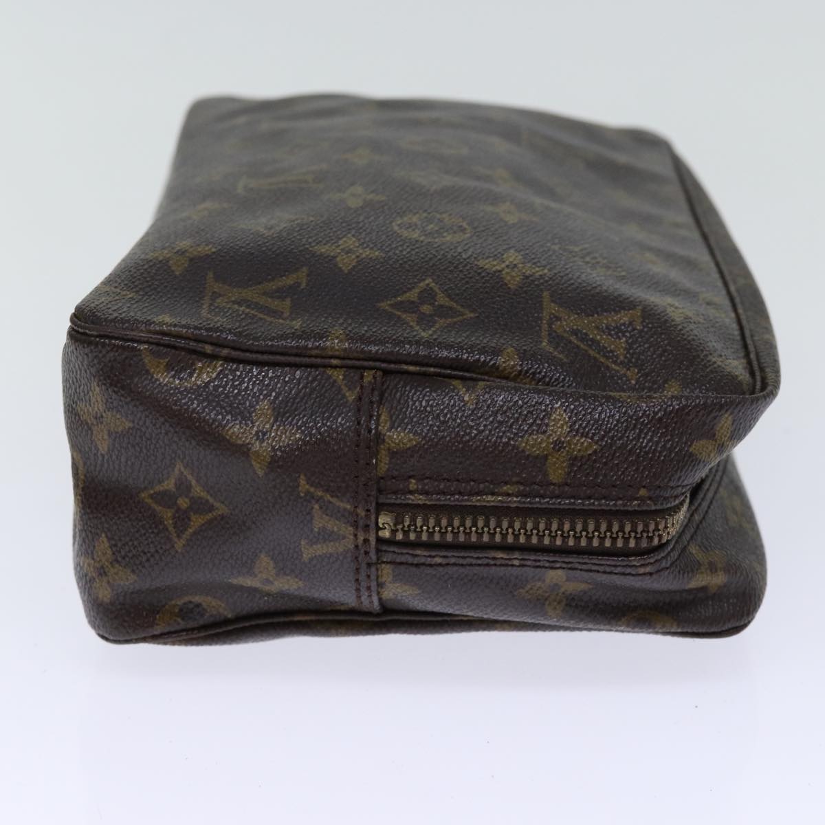 Louis Vuitton Trousse de Toilette Brown Canvas Clutch Bag