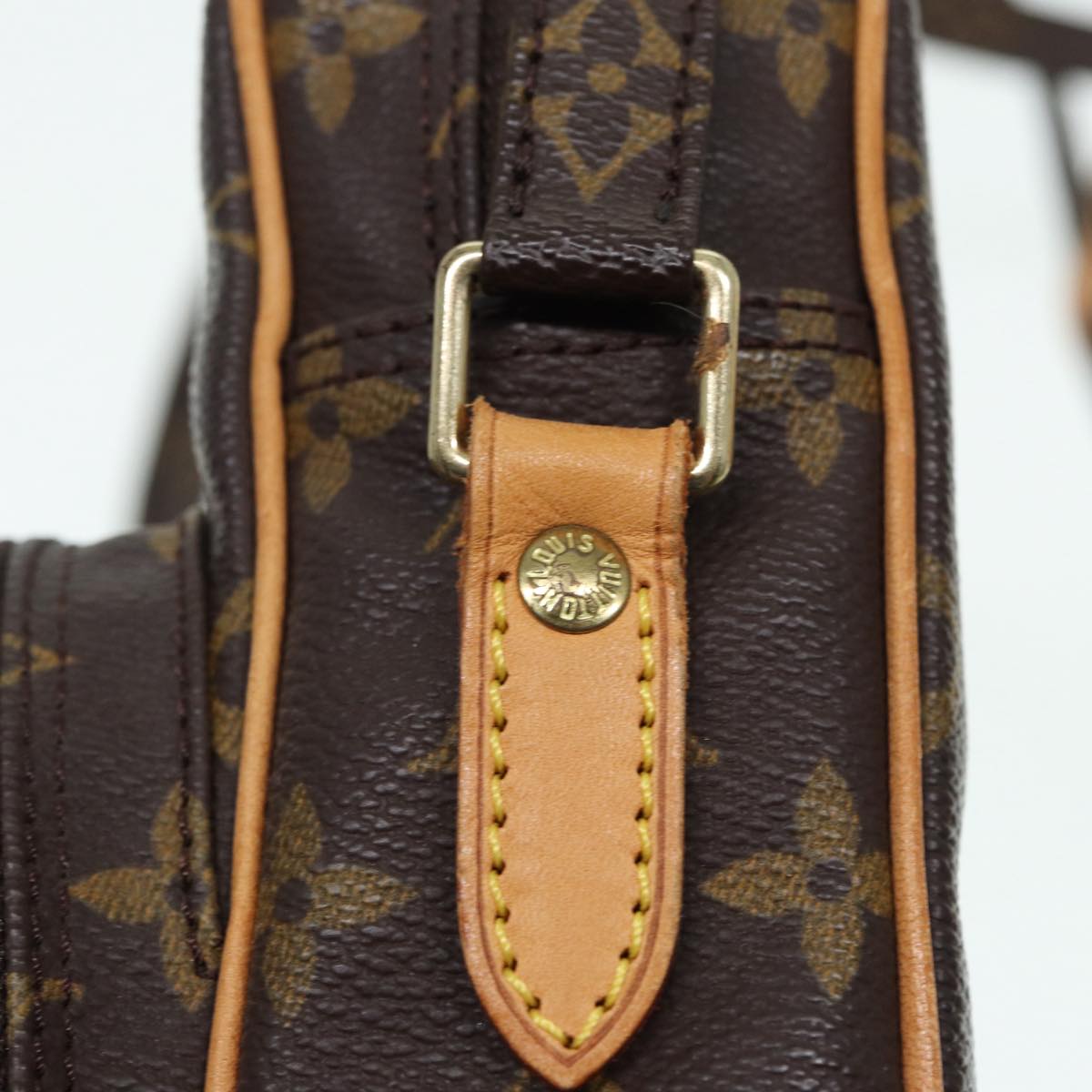 Louis Vuitton Amazon Brown Canvas Shoulder Bag