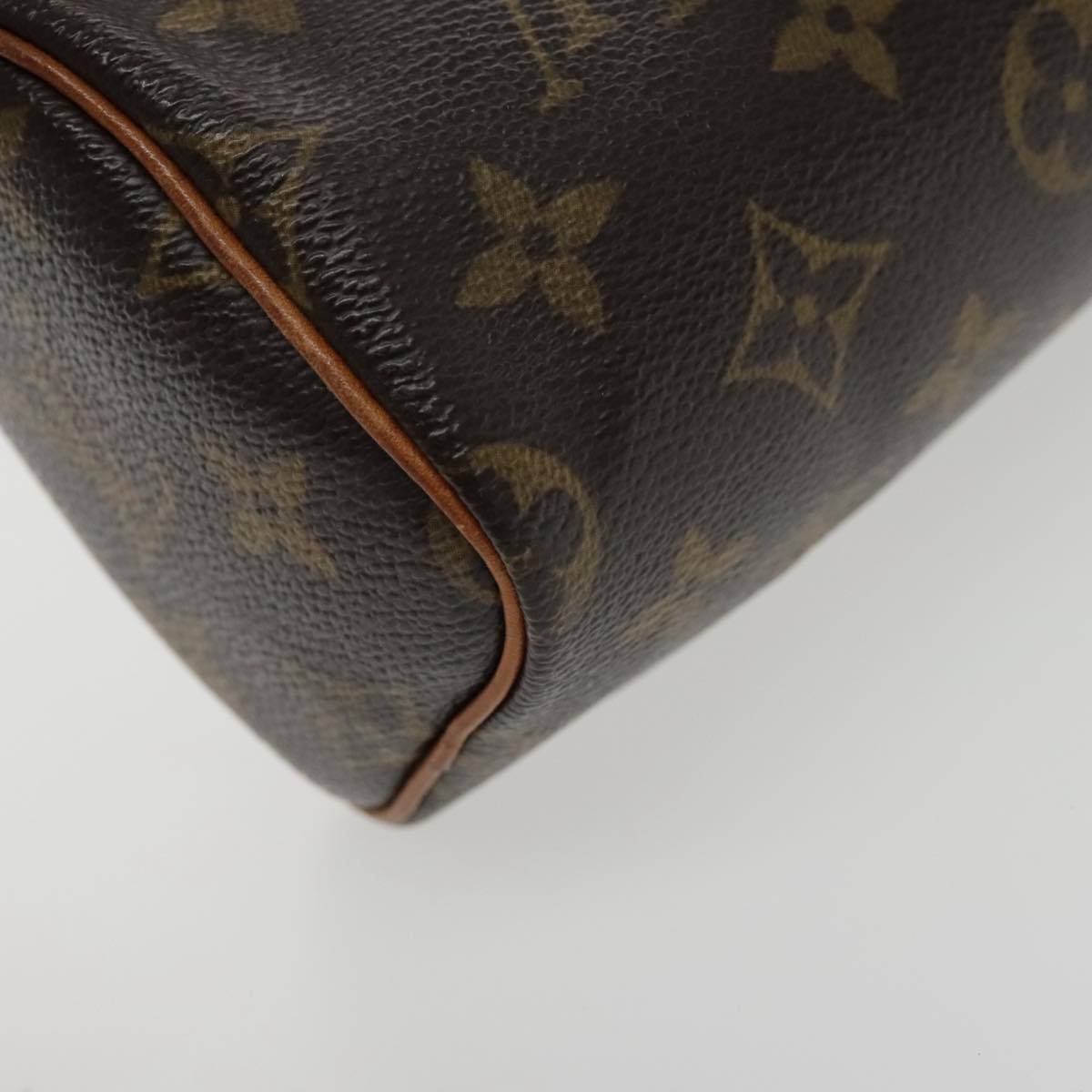 Louis Vuitton Mini speedy Brown Canvas Hand Bag