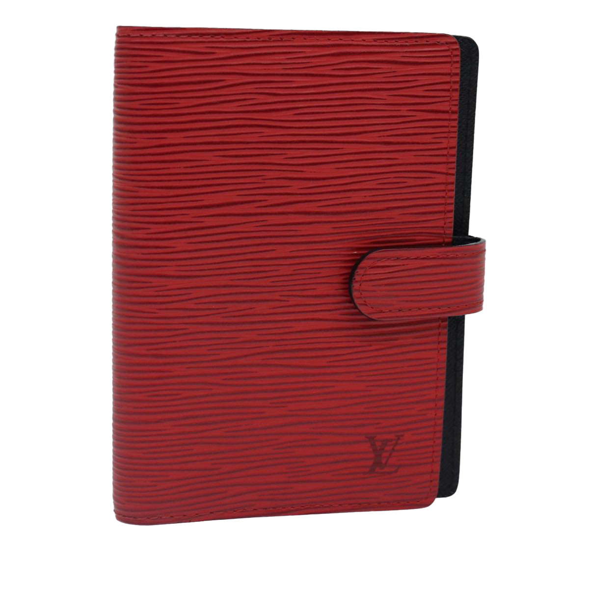 Louis Vuitton Agenda PM Red Leather Wallet Accessories