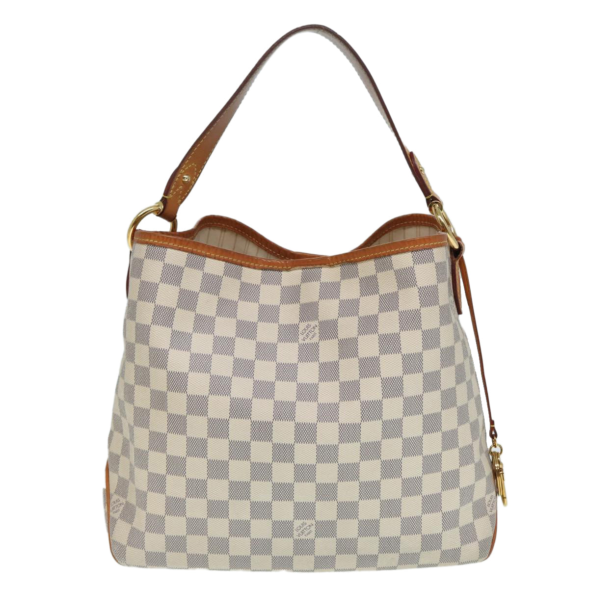 Louis Vuitton Delightful Grey Canvas Shoulder Bag