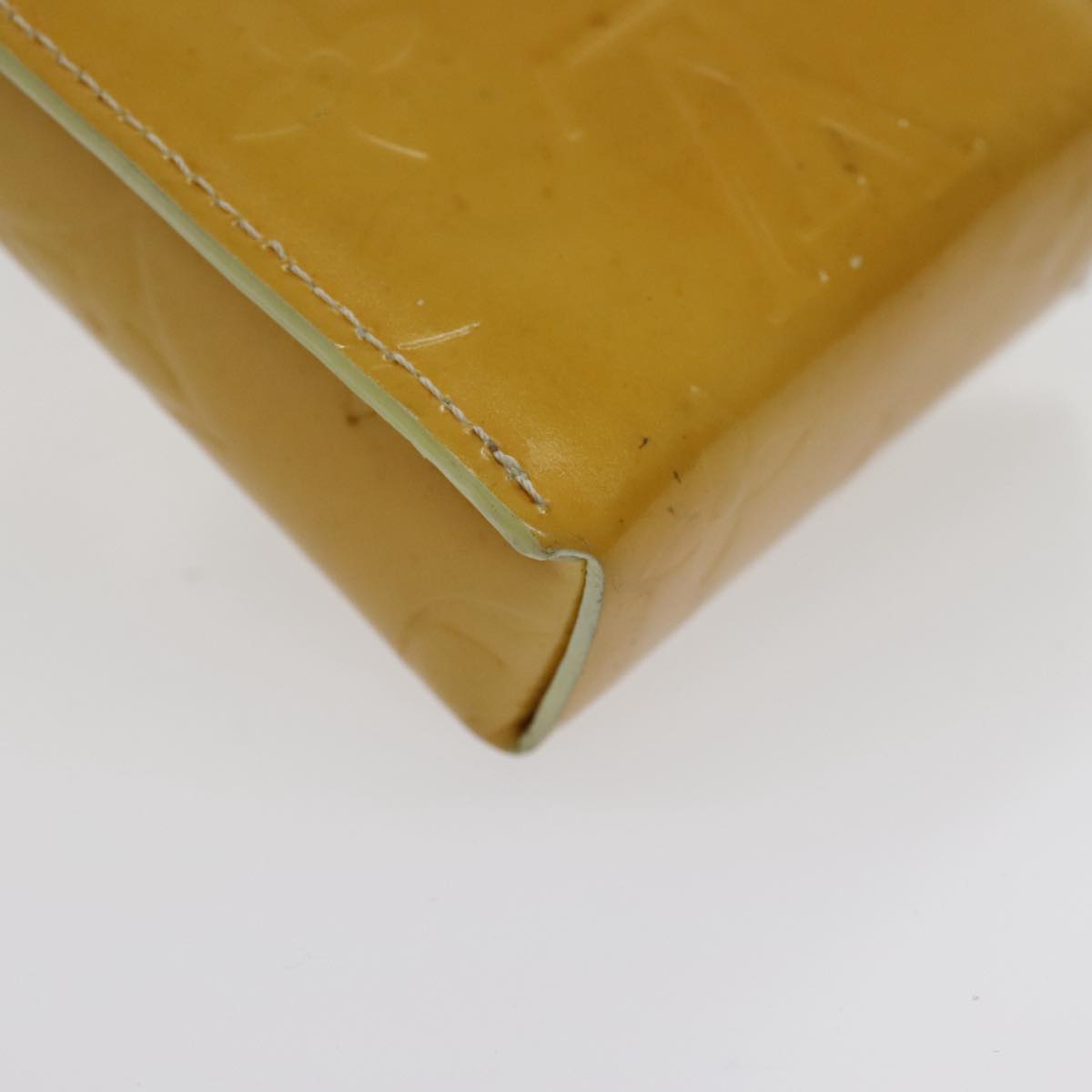 Louis Vuitton Walker Yellow Patent Leather Wallet Accessories