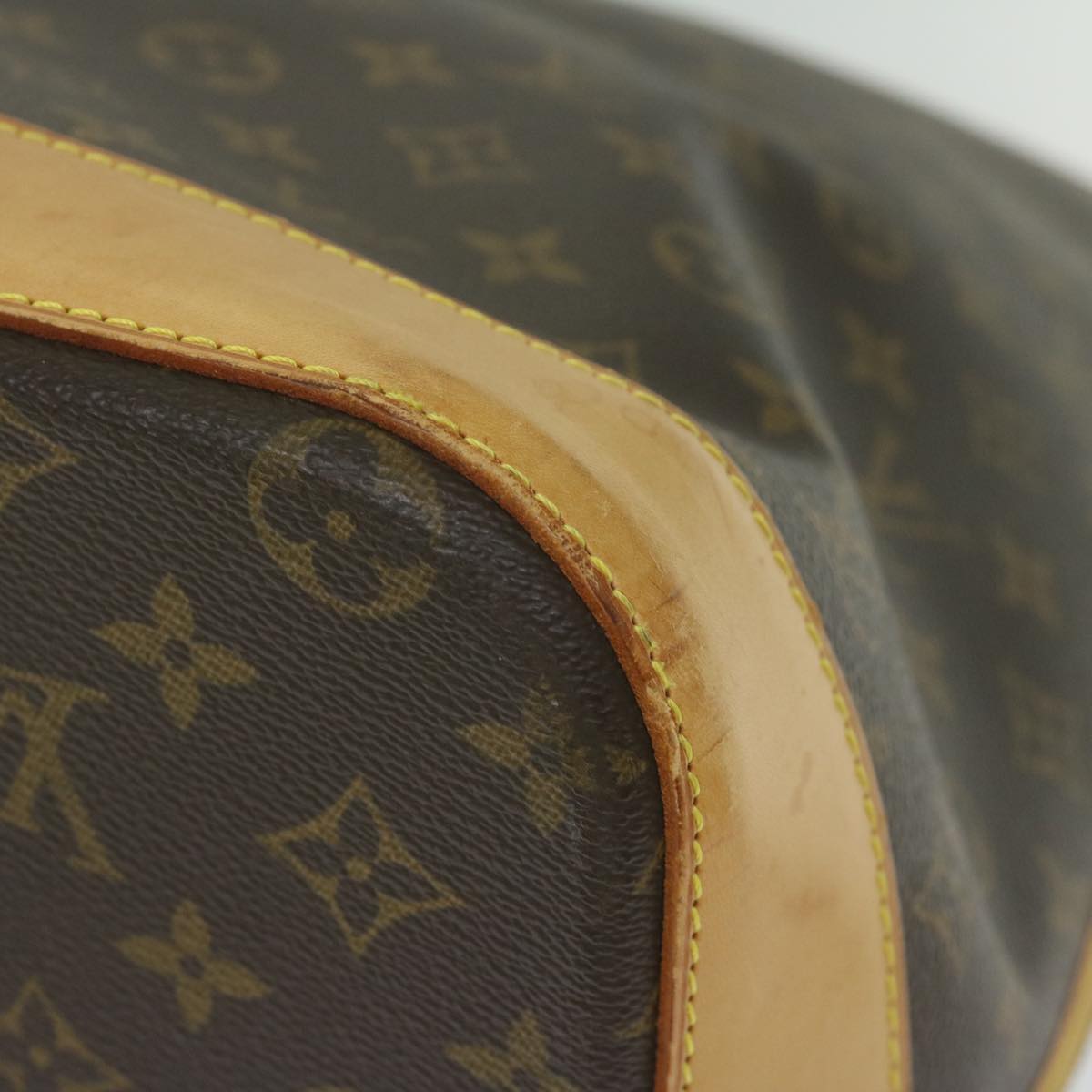 Louis Vuitton Alma Brown Canvas Travel Bag