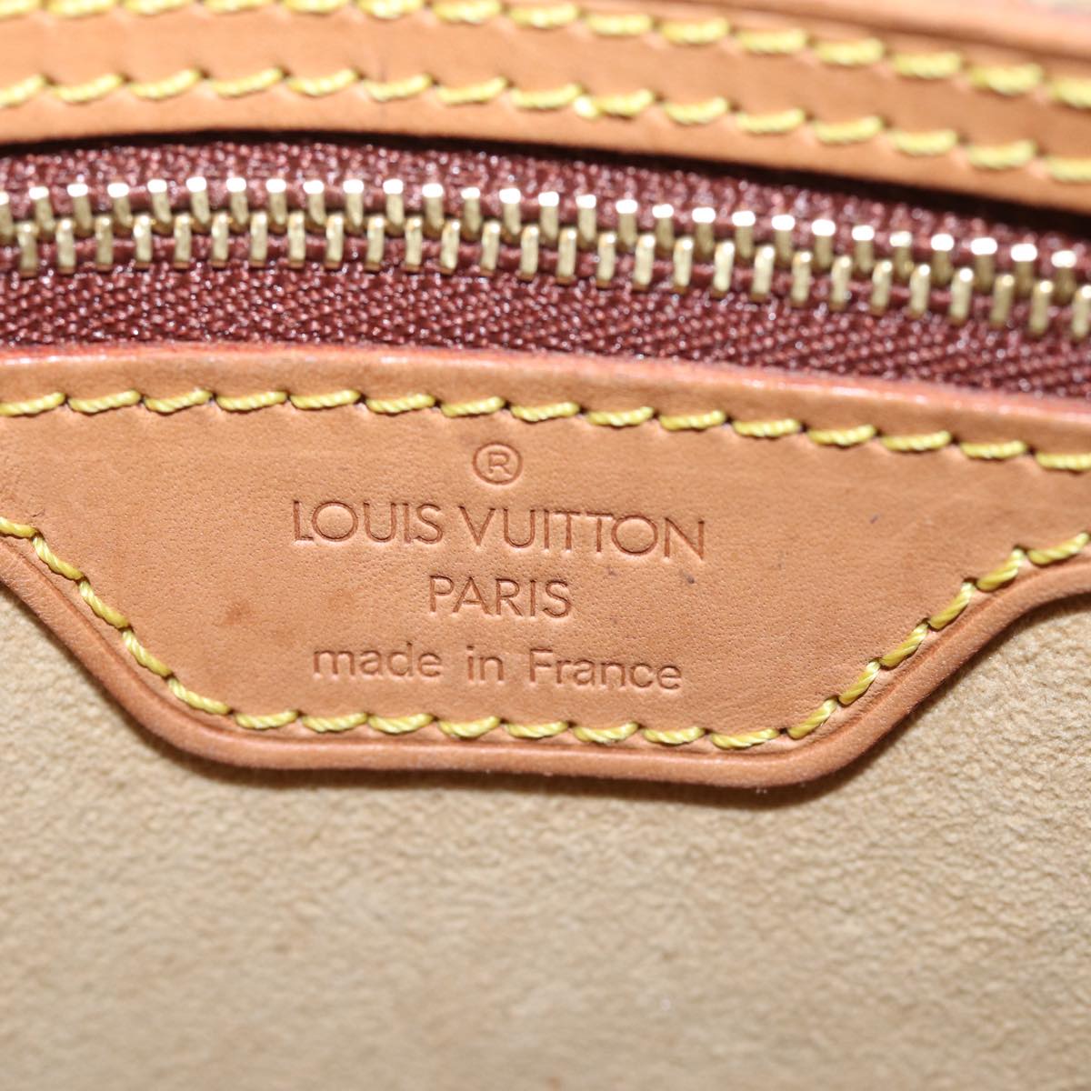 Louis Vuitton Looping Brown Canvas Shoulder Bag