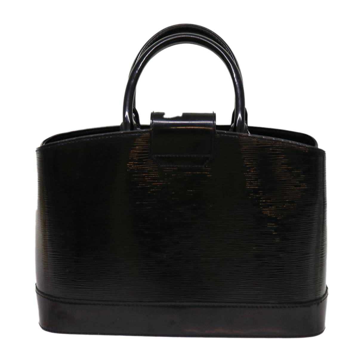 Louis Vuitton Mirabeau Black Leather Hand Bag