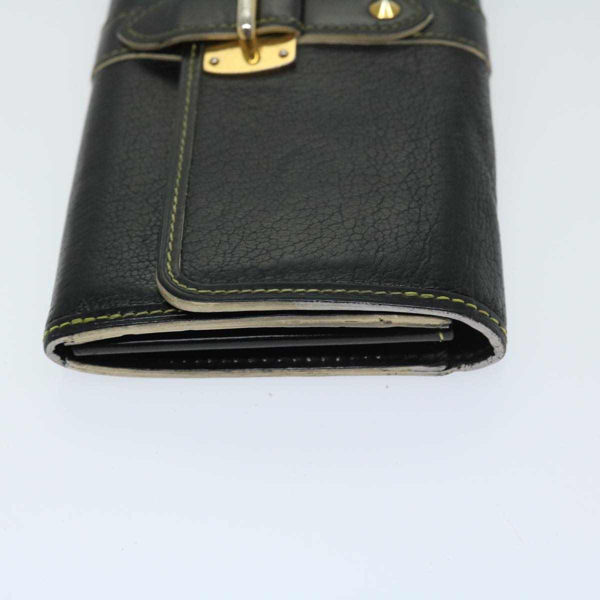 Louis Vuitton Suhali Black Leather Wallet Accessories