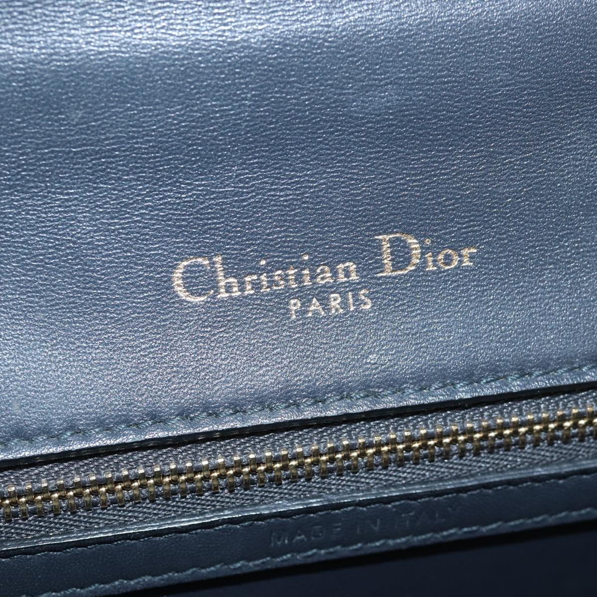 Dior Diorama Gold Leather Shoulder Bag