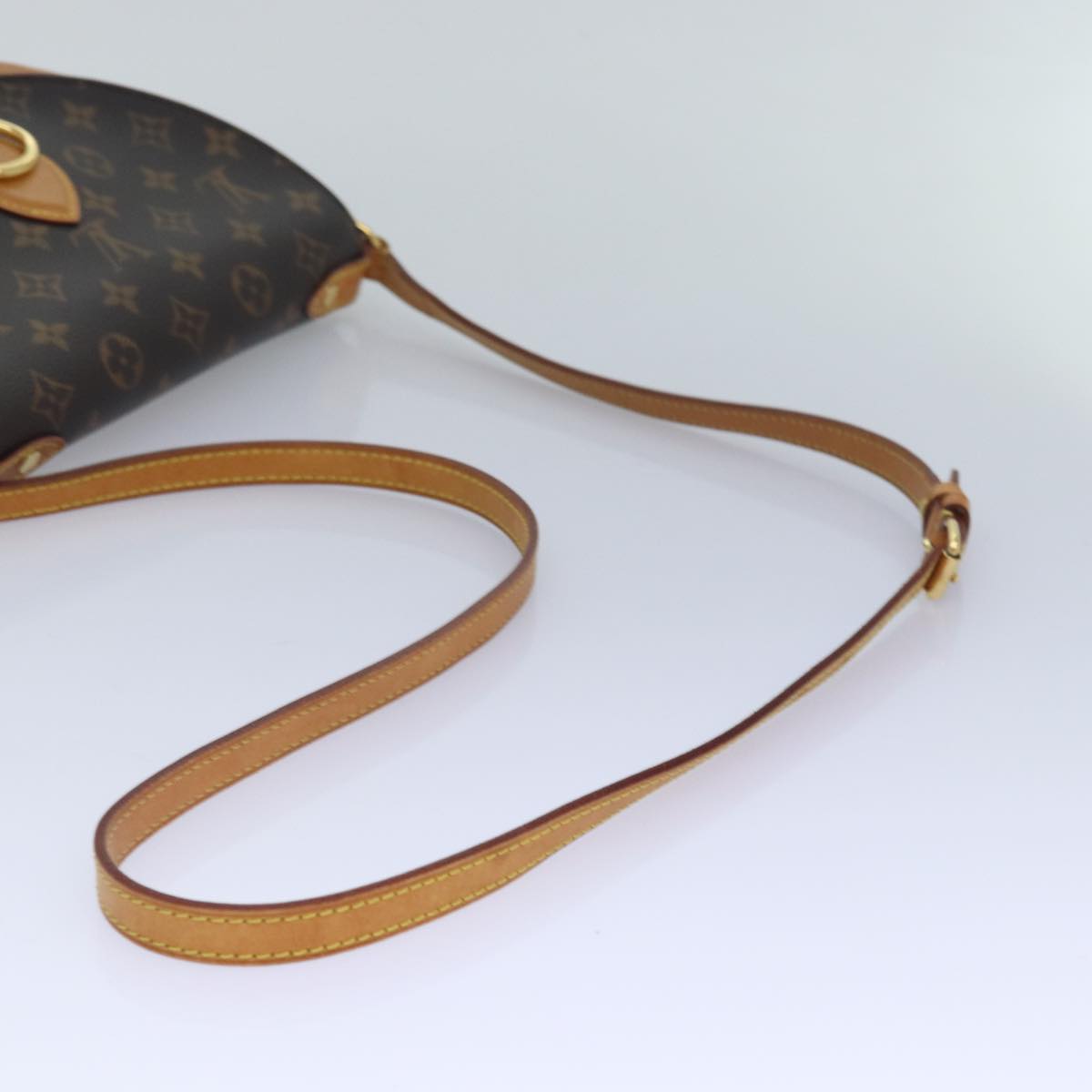 Louis Vuitton Saint Cloud Brown Canvas Shoulder Bag