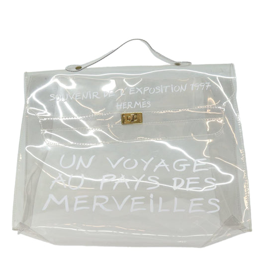 Hermès Kelly Transparent Vinyl Hand Bag