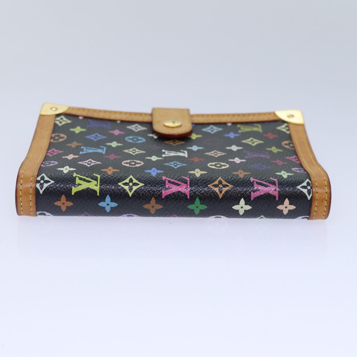 Louis Vuitton Agenda PM Black Canvas Wallet Accessories