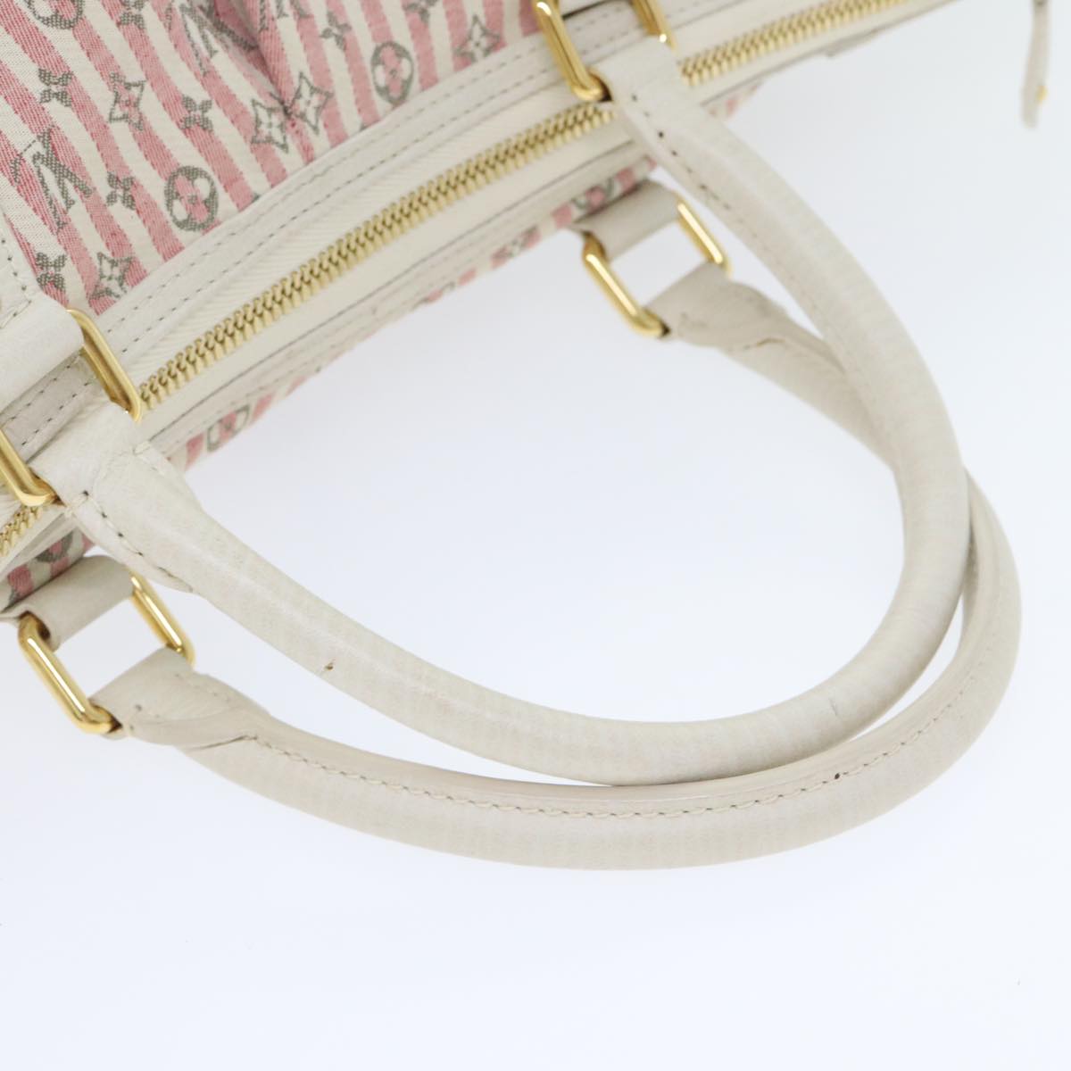 Louis Vuitton Croisette Pink Cotton Hand Bag