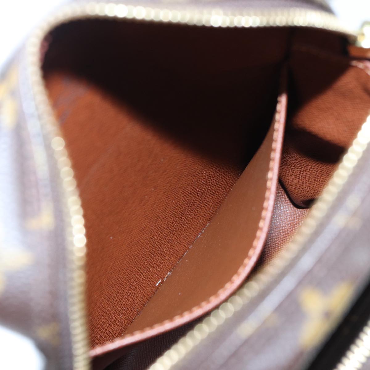 Louis Vuitton Amazon Brown Canvas Shoulder Bag