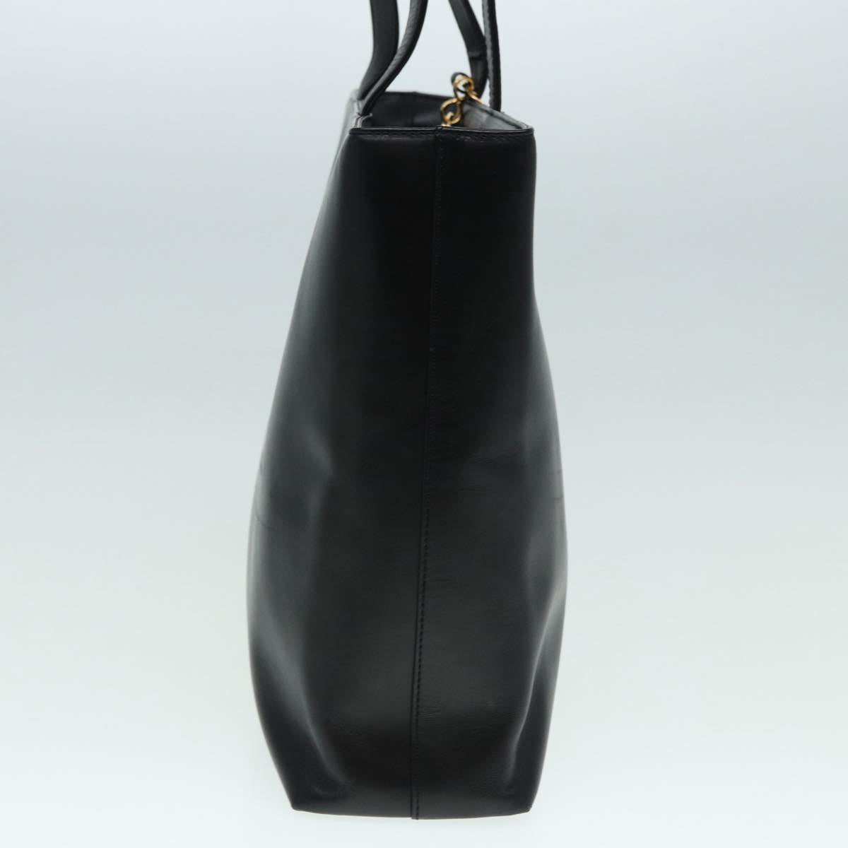 Dior Black Leather Tote Bag