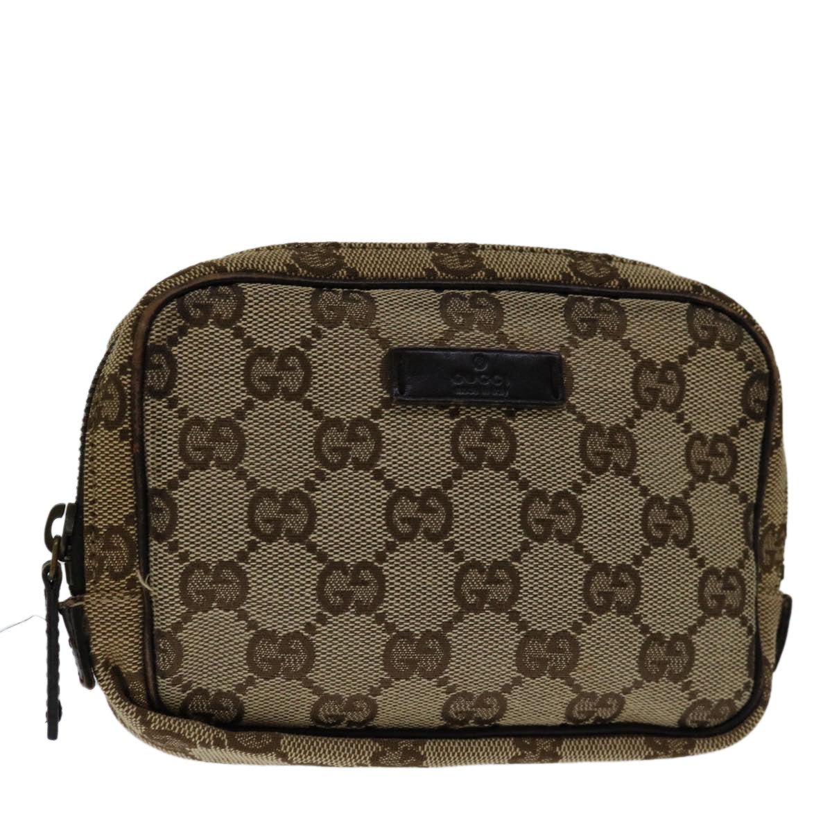 Gucci GG canvas Beige Canvas Clutch Bag