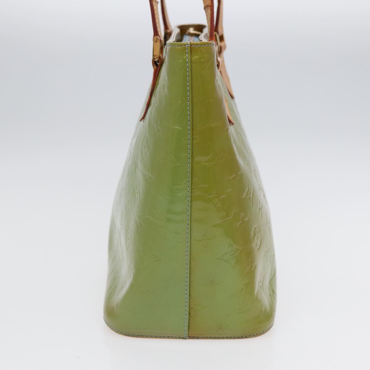 Louis Vuitton Houston Green Patent Leather Shoulder Bag