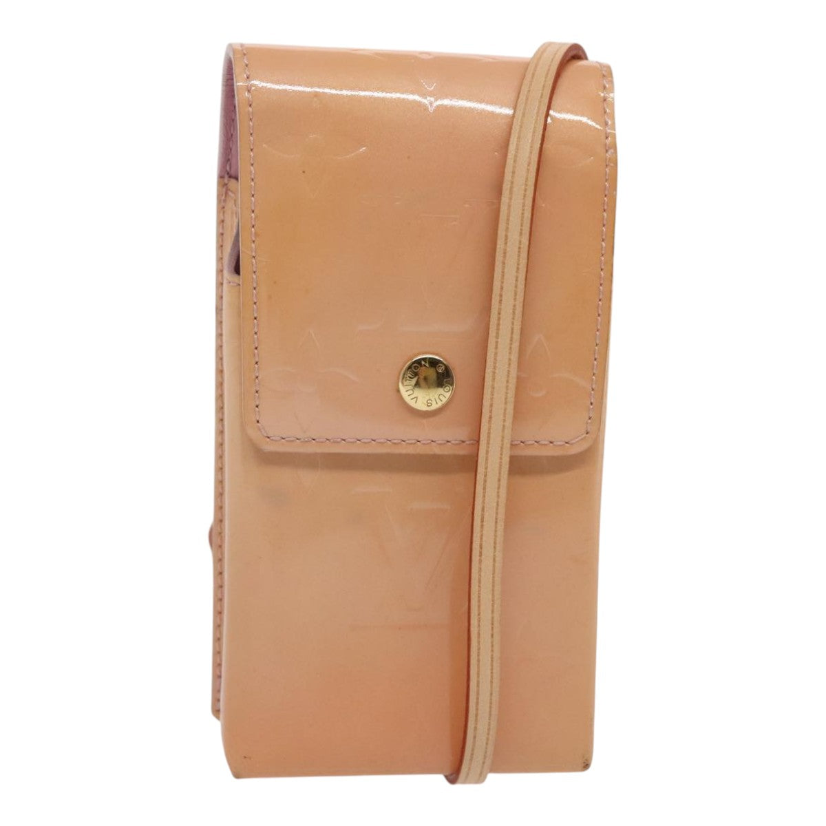 Louis Vuitton Etuit à cigarettes Pink Patent Leather Wallet Accessories