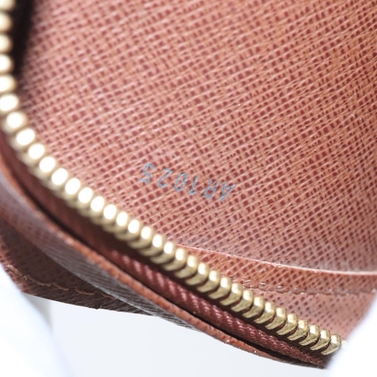 Louis Vuitton Orsay Brown Canvas Clutch Bag