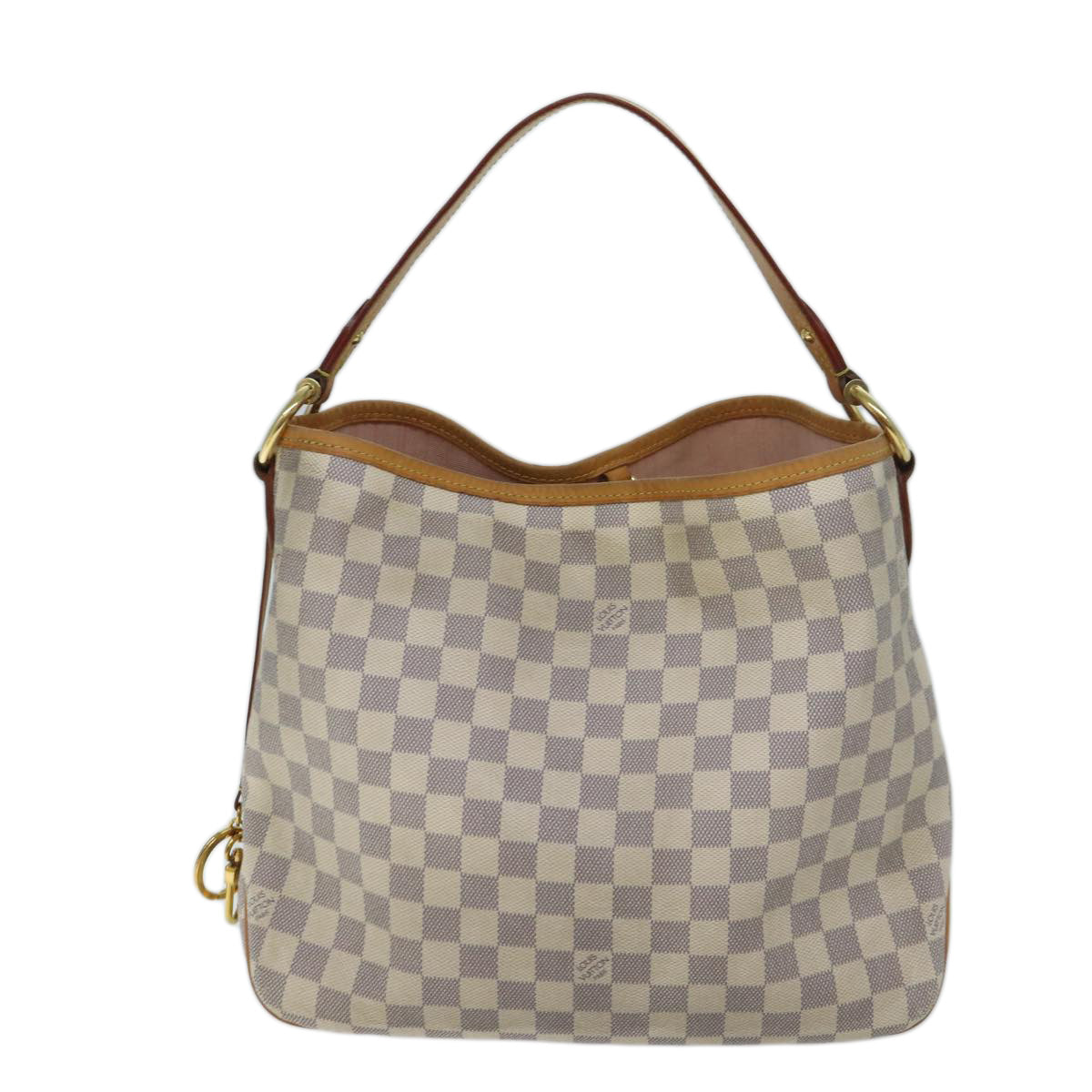 Louis Vuitton Delightfull PM White Canvas Shoulder Bag