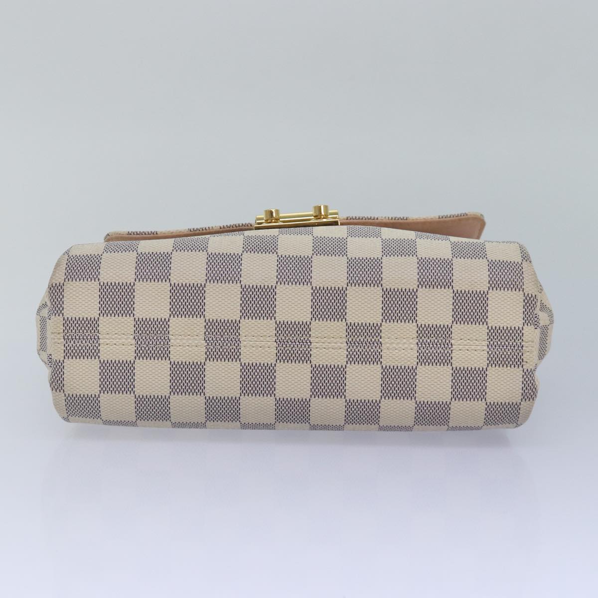 Louis Vuitton Croisette White Canvas Hand Bag