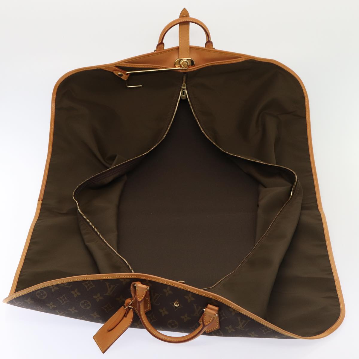 Louis Vuitton Garment Brown Canvas Travel Bag