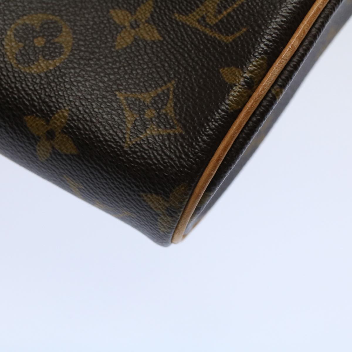 Louis Vuitton Sonatine Brown Canvas Hand Bag