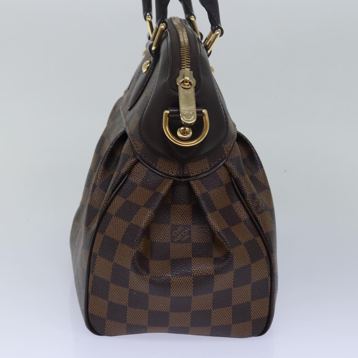 Louis Vuitton Trevi Brown Canvas Hand Bag