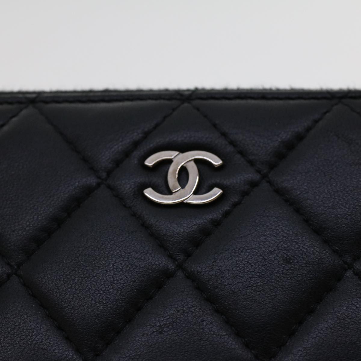 Chanel Timeless Black Leather Wallet Accessories