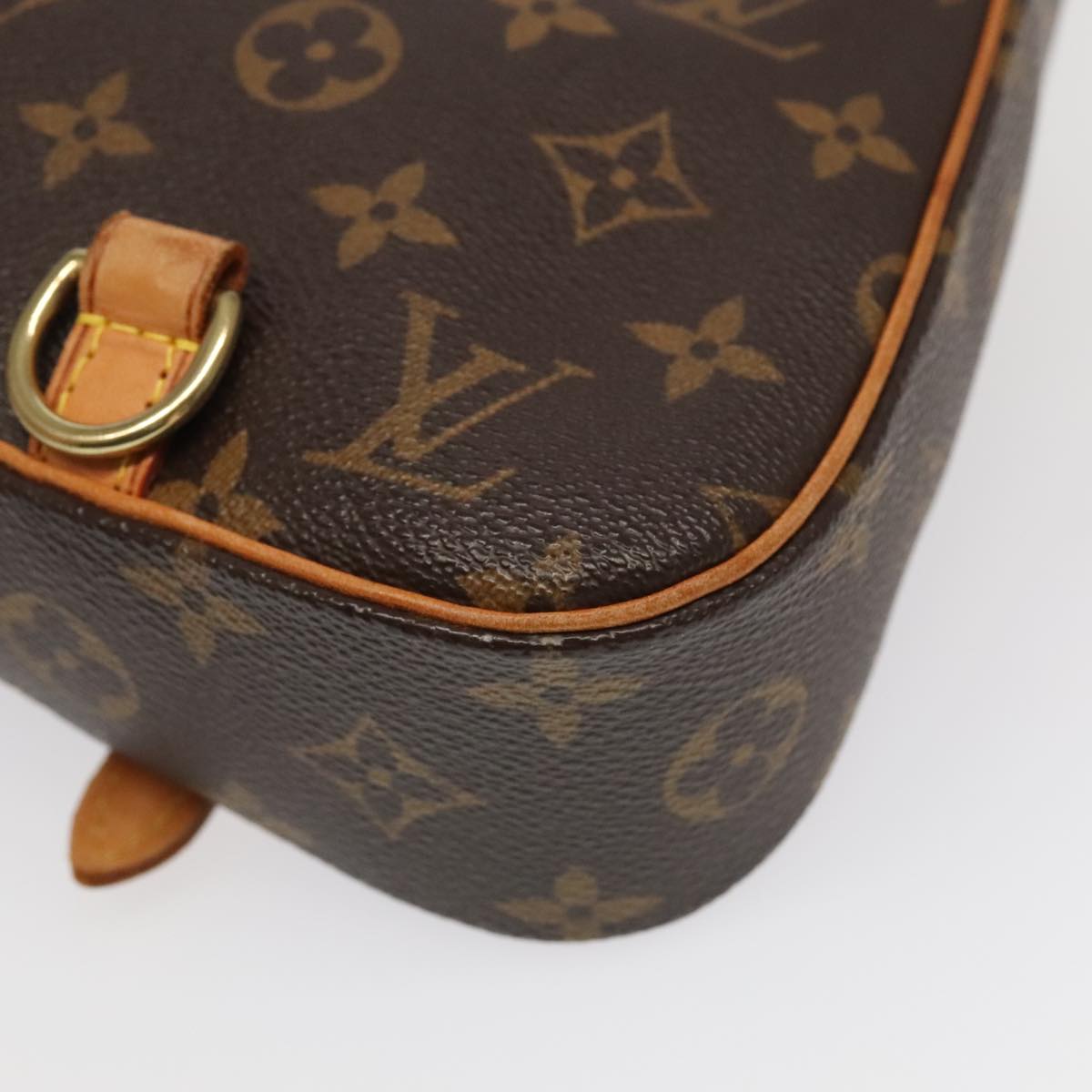 Louis Vuitton Marelle Brown Canvas Hand Bag