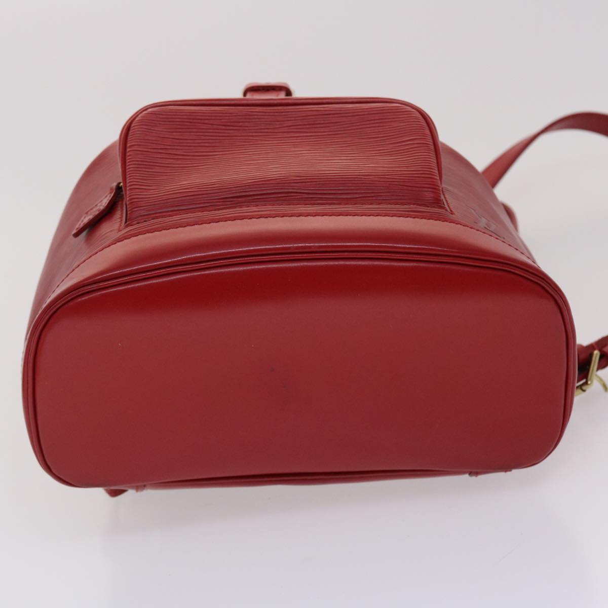 Louis Vuitton Montsouris Red Leather Backpack Bag