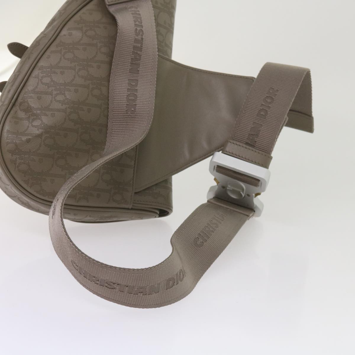 Dior Saddle Beige Canvas Shoulder Bag