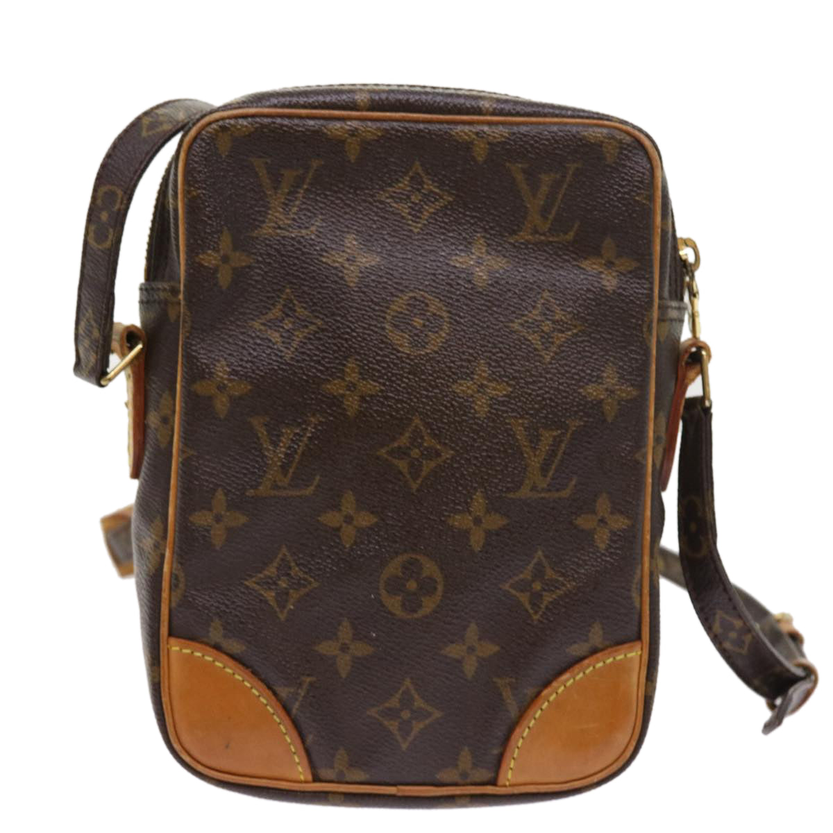 Louis Vuitton Danube Brown Canvas Shoulder Bag