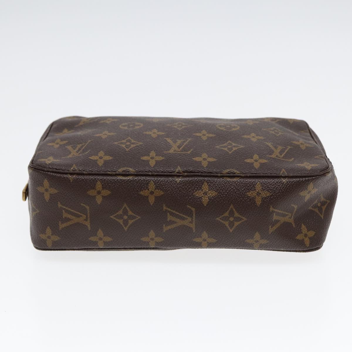 Louis Vuitton Trousse de Toilette Brown Canvas Clutch Bag