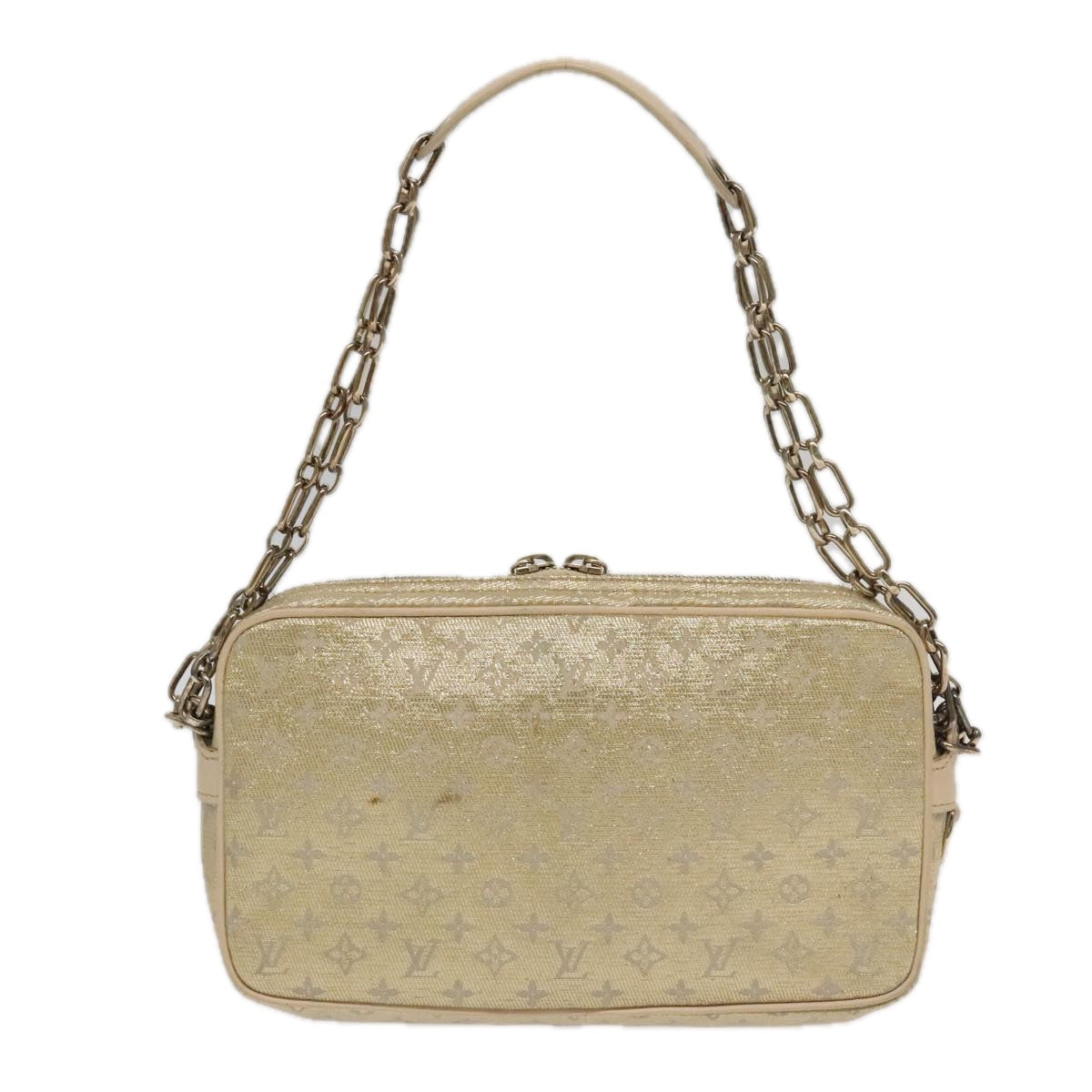 Louis Vuitton Shine Gold Canvas Shoulder Bag