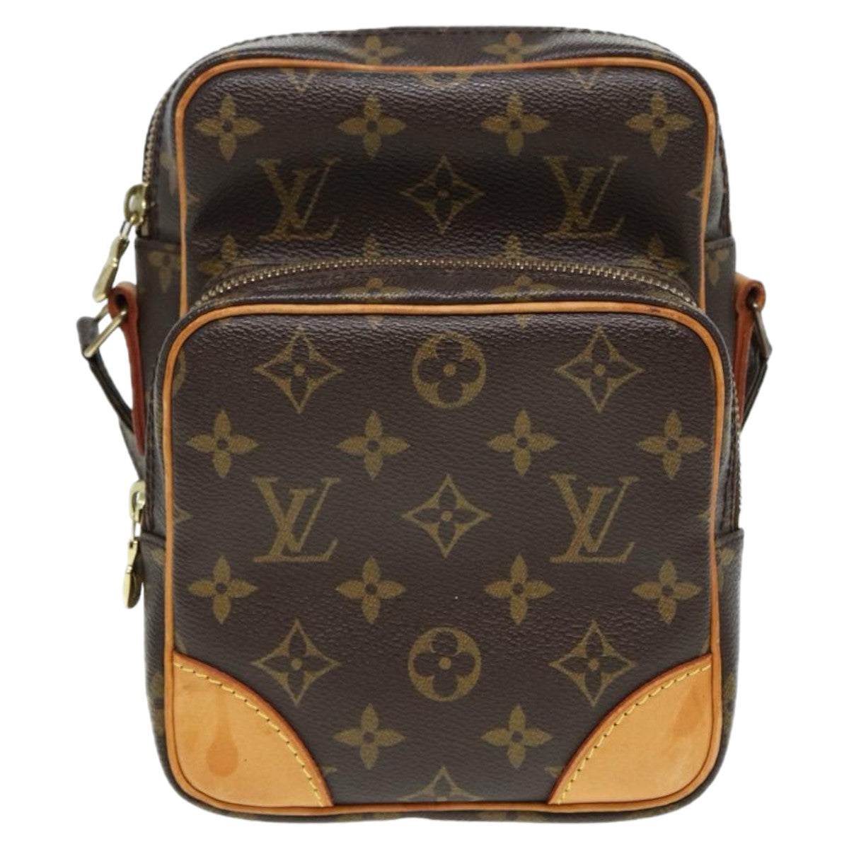 Louis Vuitton Amazon Brown Canvas Shoulder Bag