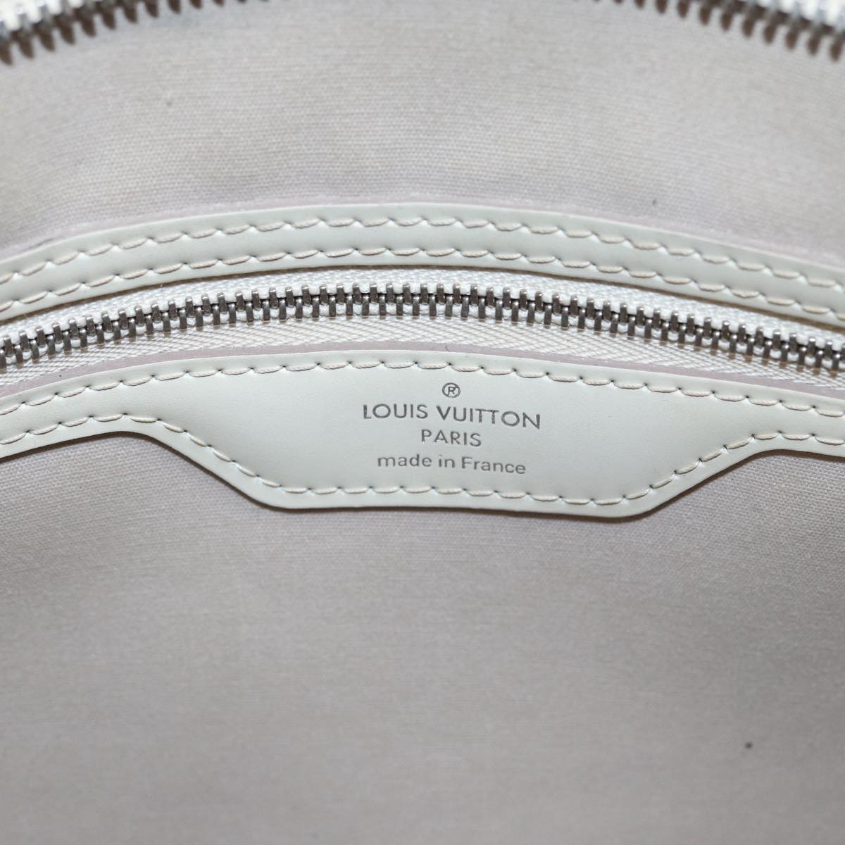 Louis Vuitton Blair Ecru Leather Hand Bag