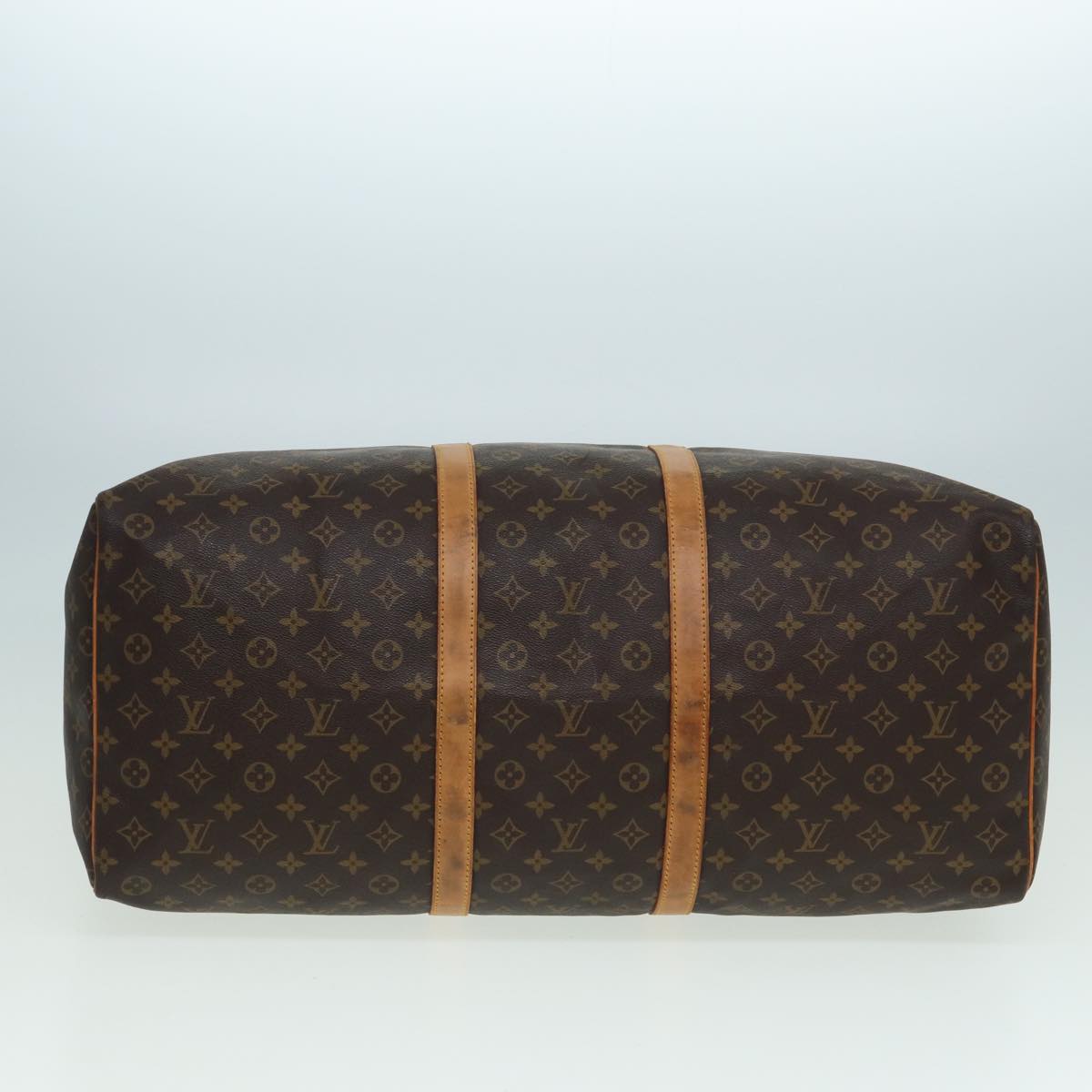 Louis Vuitton Keepall 60 Brown Canvas Travel Bag