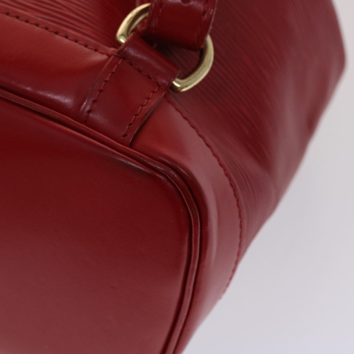 Louis Vuitton Montsouris Red Leather Backpack Bag