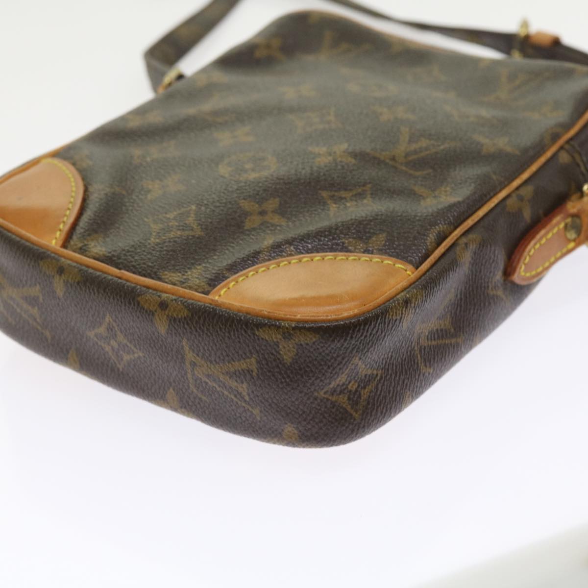 Louis Vuitton Danube Brown Canvas Shoulder Bag