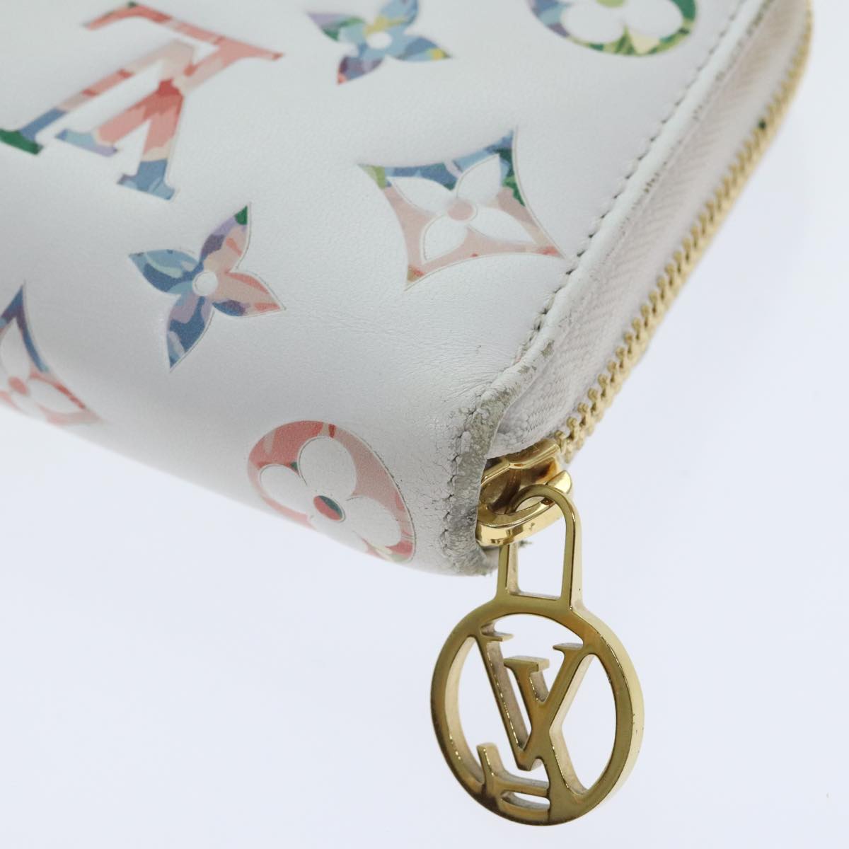 Louis Vuitton Zippy wallet White Leather Wallet Accessories