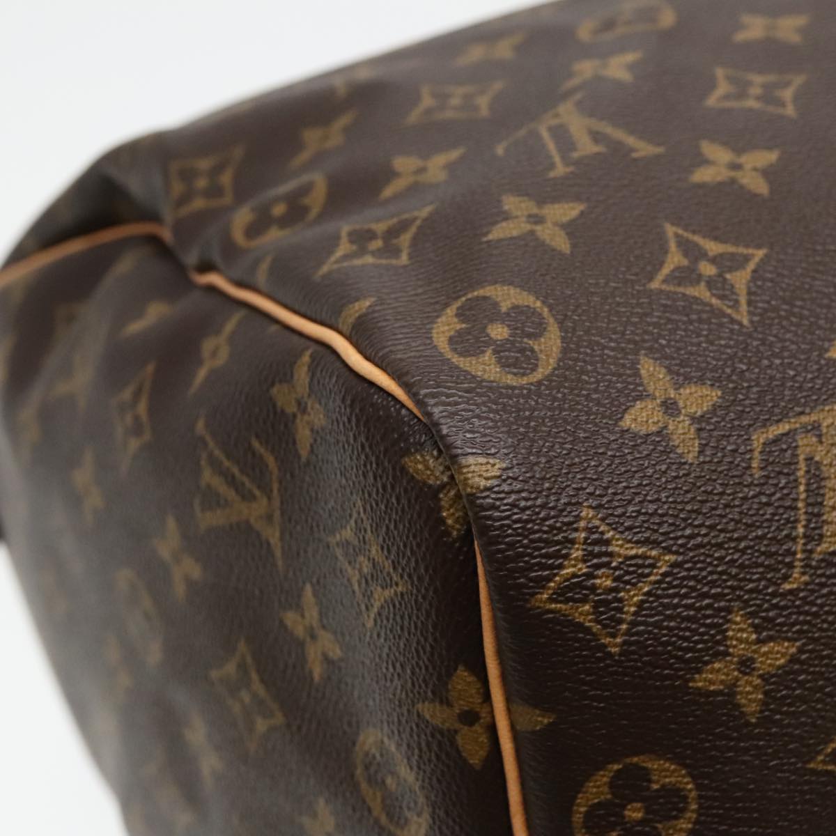 Louis Vuitton Keepall 50 Brown Canvas Travel Bag