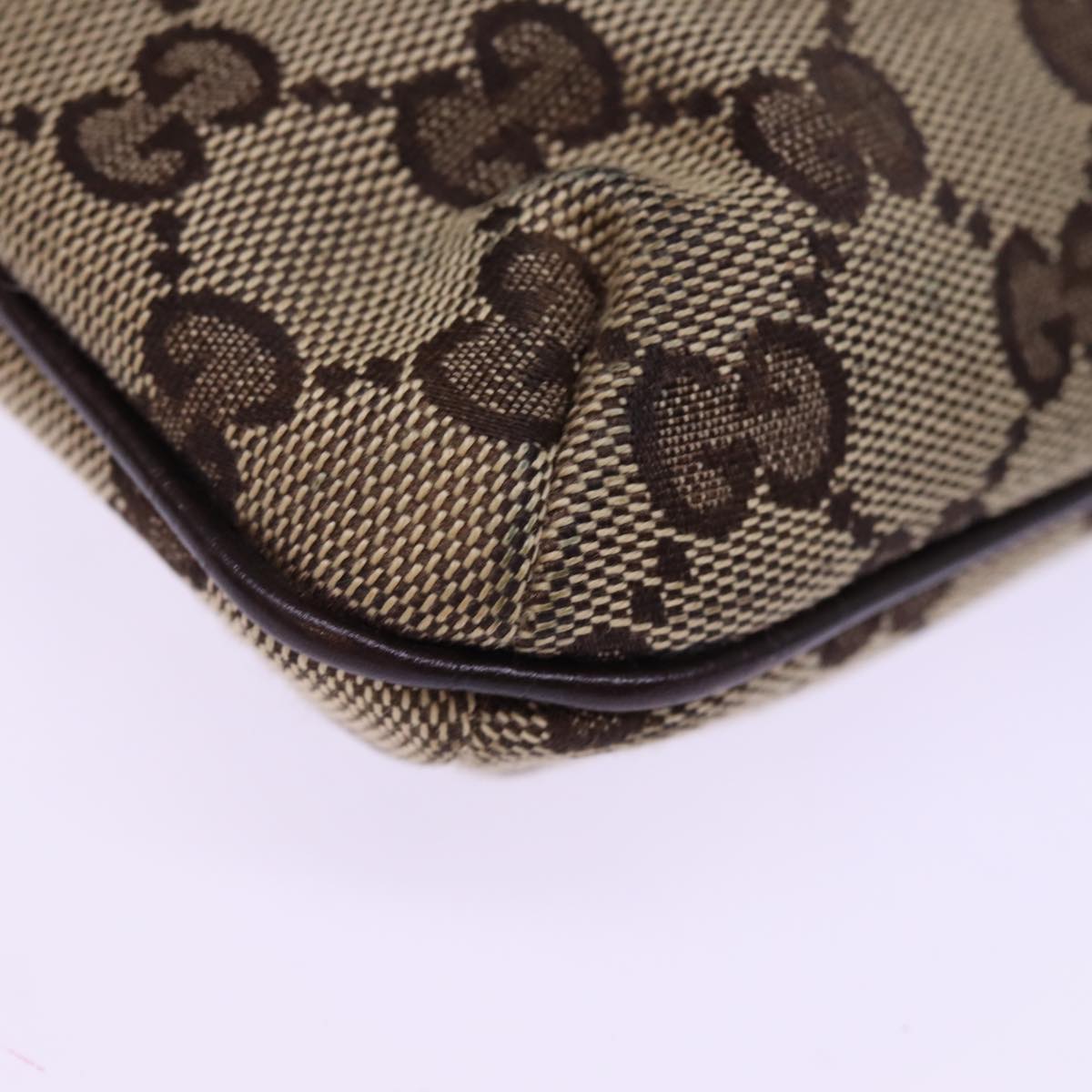 Gucci GG canvas Beige Canvas Clutch Bag