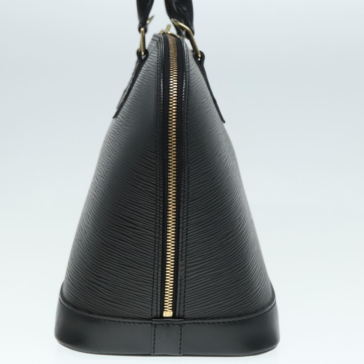 Louis Vuitton Alma Black Leather Hand Bag