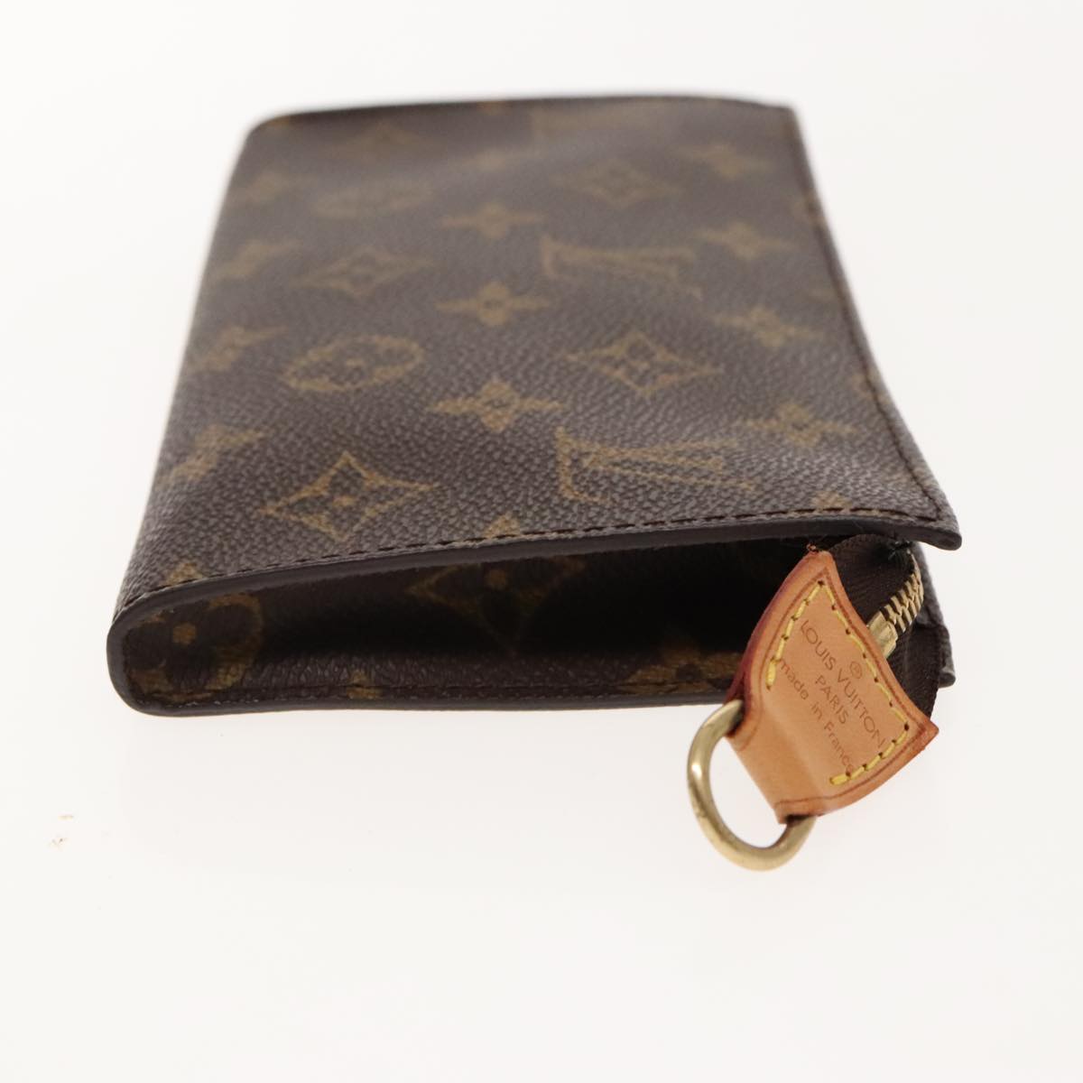 Louis Vuitton Pochette Accessoire Brown Canvas Clutch Bag