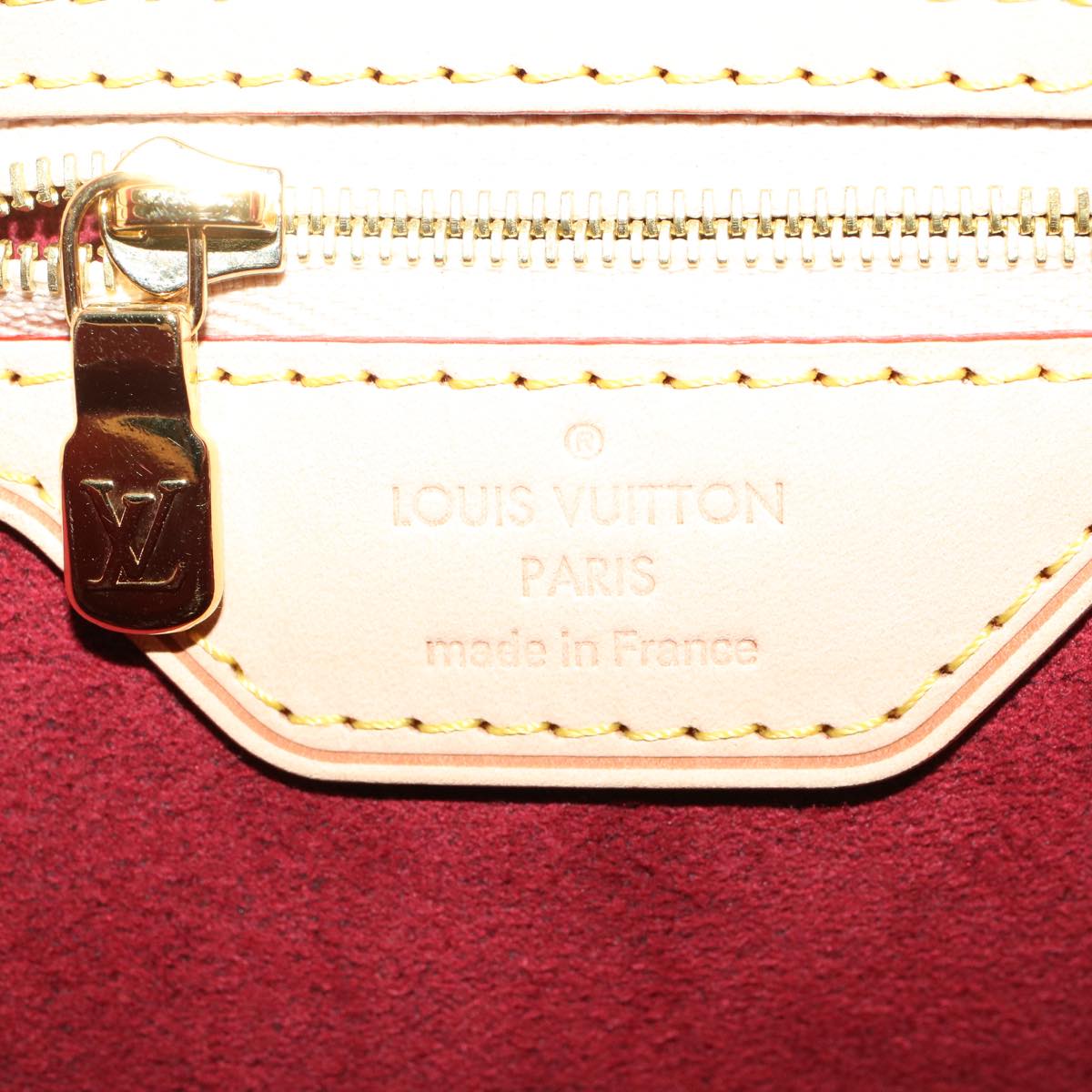 Louis Vuitton Annie White Canvas Tote Bag