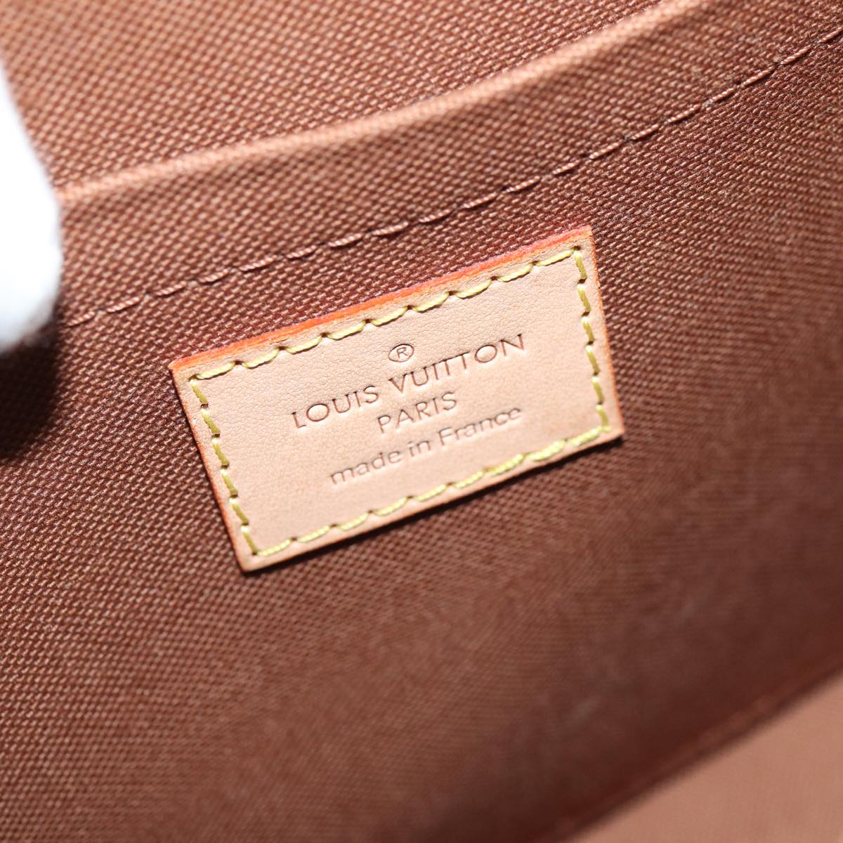 Louis Vuitton Sologne Brown Canvas Shoulder Bag