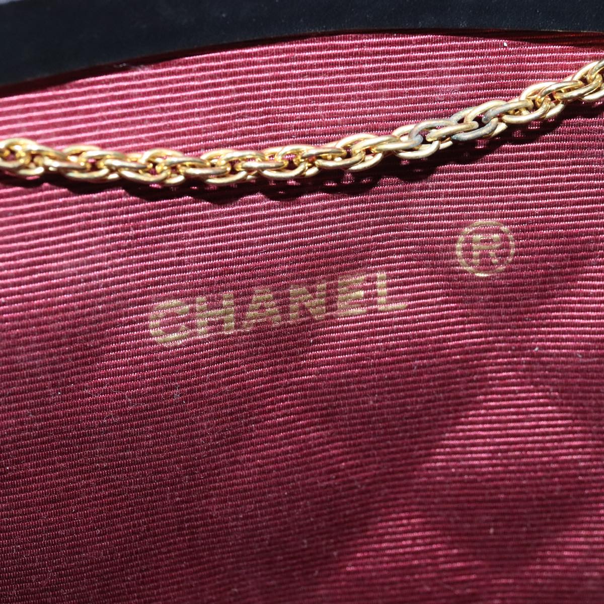 Chanel Matelassé Black Leather Shoulder Bag