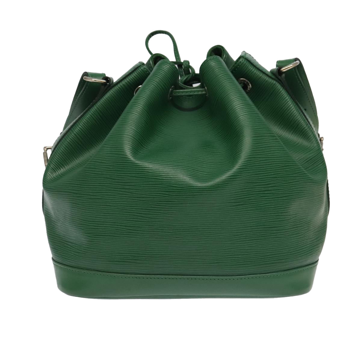 Louis Vuitton Noé Green Leather Shoulder Bag